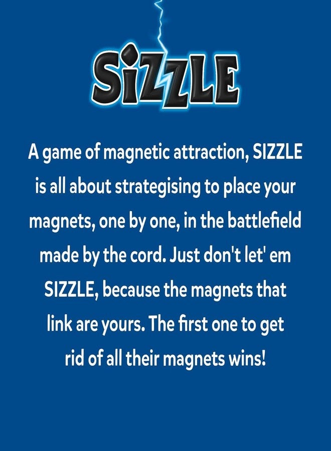 DARDRIS Magnetic Sizzle Game | Strategic Game for Travel Kids, Adults & Family for All Age | 24 Irregural Magnet Stones| Portable Puzzle Chess |Fun Strategy & Educational - Image 4